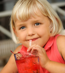 ART_littlegirldrinking