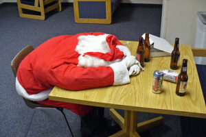 drunk santa