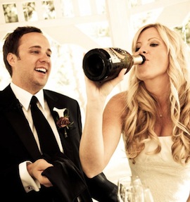 29-bride-drinking-champagne-bottle-groom-laughing