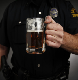 drinking cop