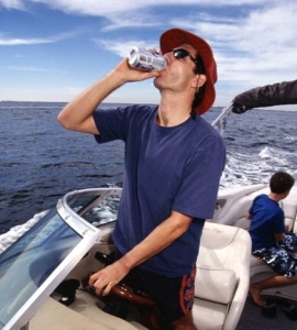 boat drinking
