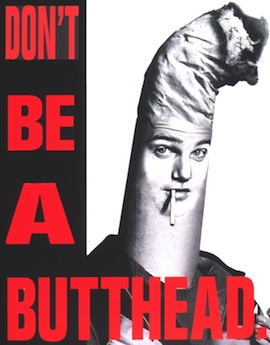anti-smoking-butthead-poster