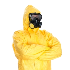 hazmat suit