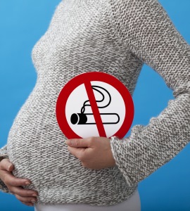 pregnant no smoking