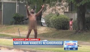 naked houston man