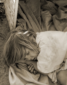 homeless child