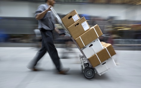 Arresting the Deliveryman deliveryman