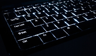 back lit keyboard