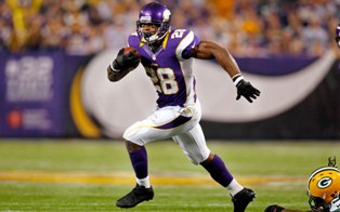 adrian peterson running