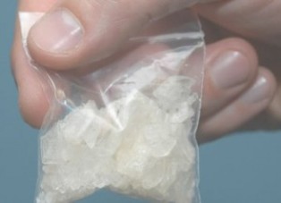 crystal meth bag