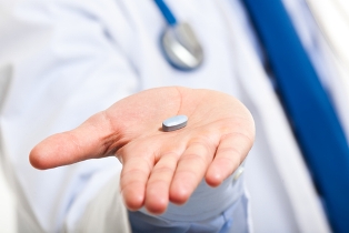 doctor pill hand