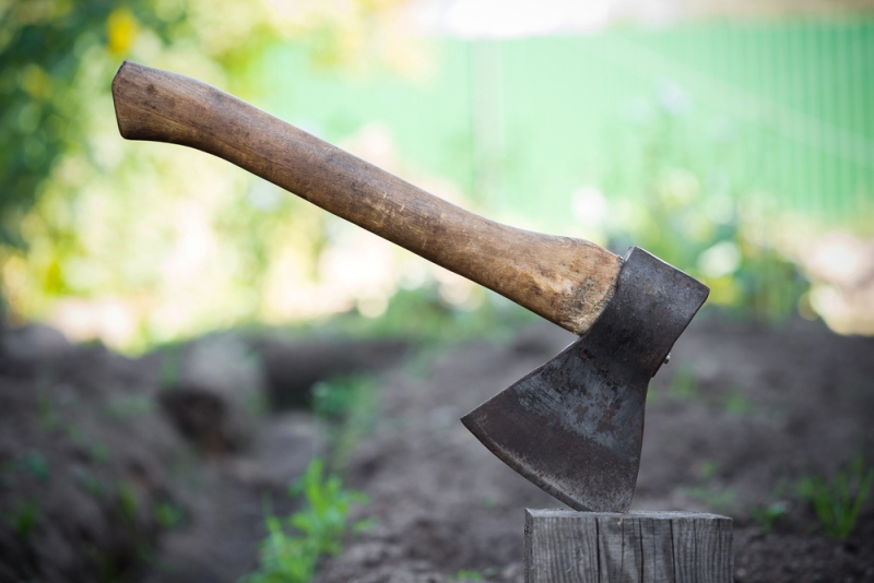 axe wood