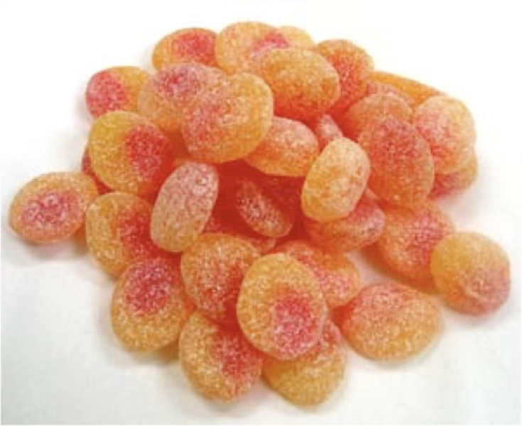 peach edibles