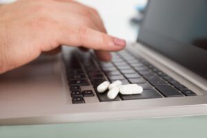 pills laptop