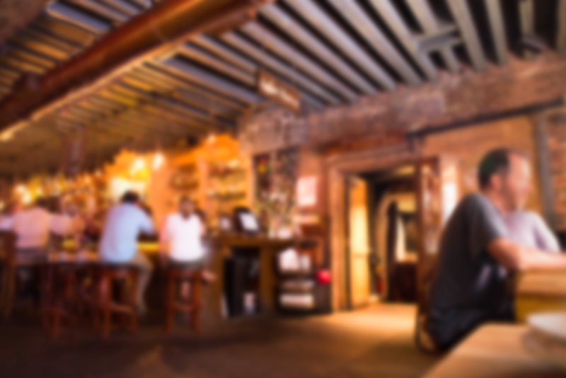 blurry pub