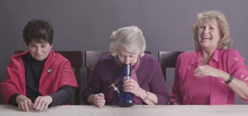 Pot Smoking Grandmas