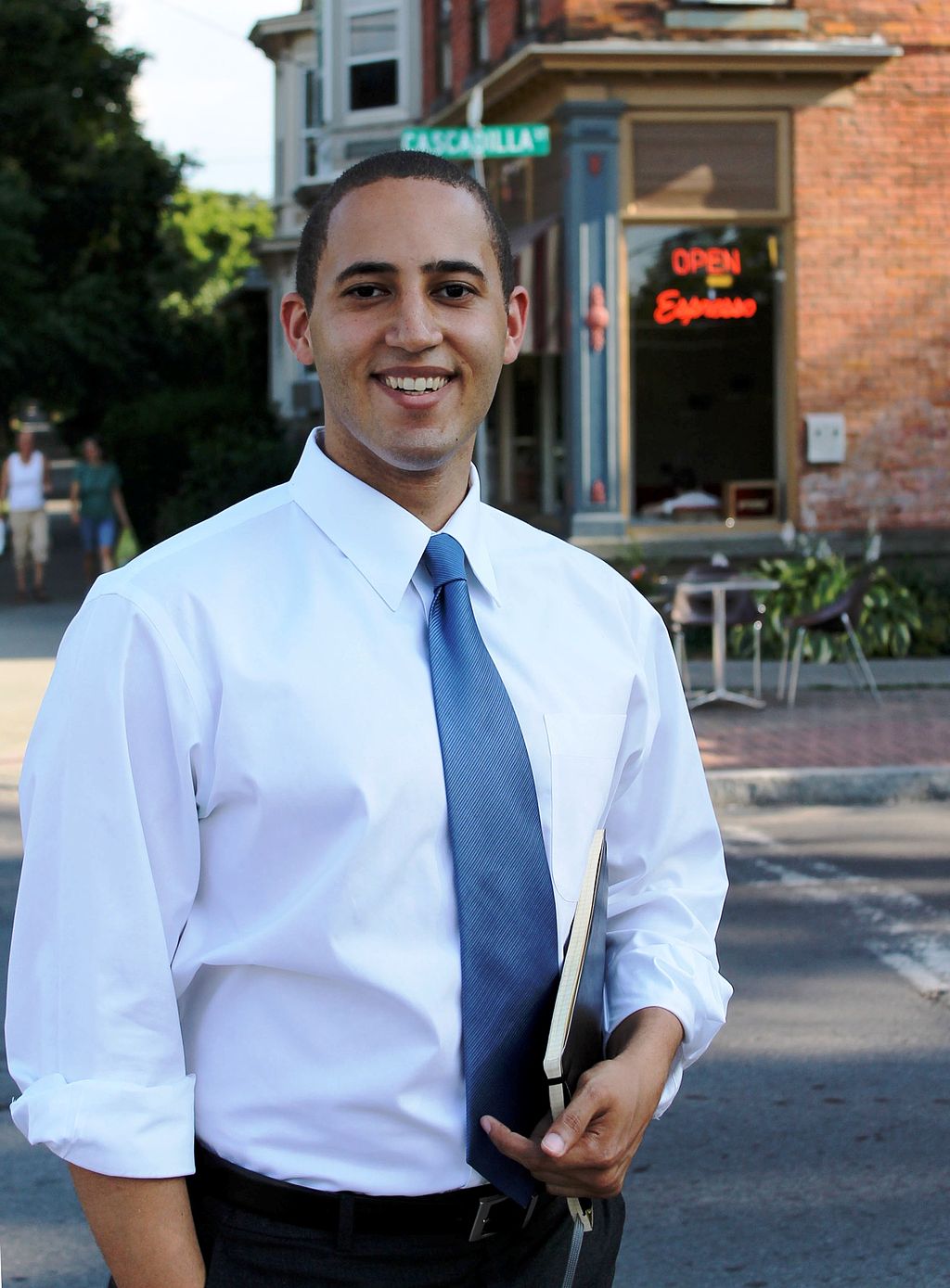 Svante Myrick, the mayor of Ithaca