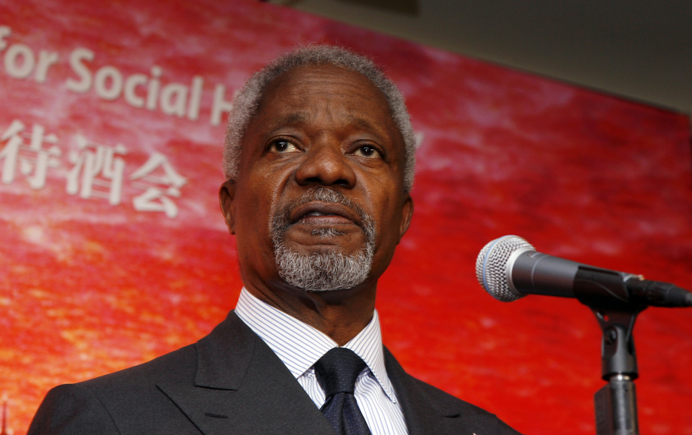 Kofi Annan: The 'War on Drugs' is More Dangerous than Drugs Themselves