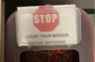 Needle Exchange Bin