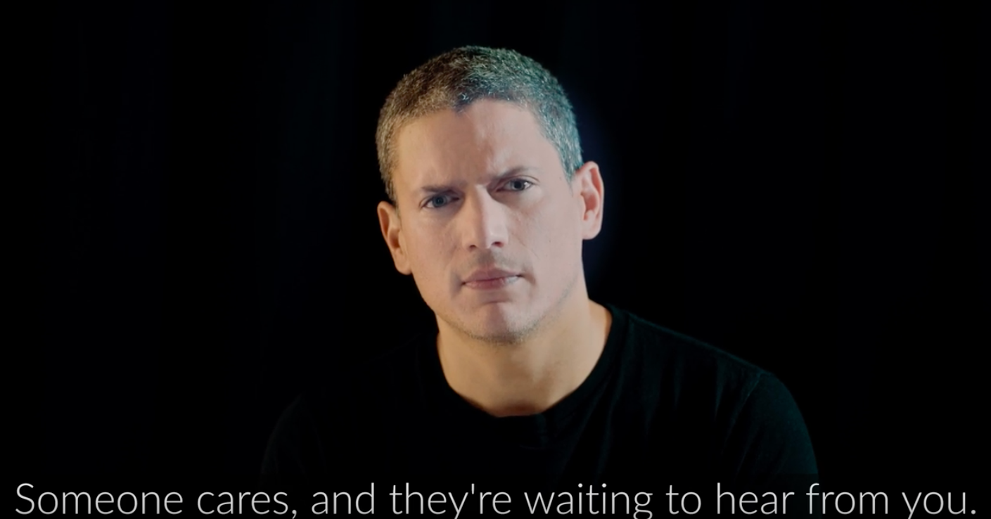 Wentworth Miller Stars in PSA About Living With Depression