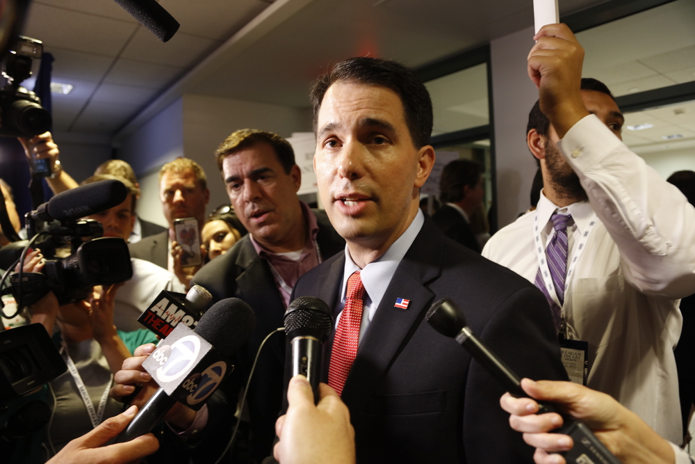 Wisconsin Gov. Scott Walker Announces Opioid Abuse Task Force