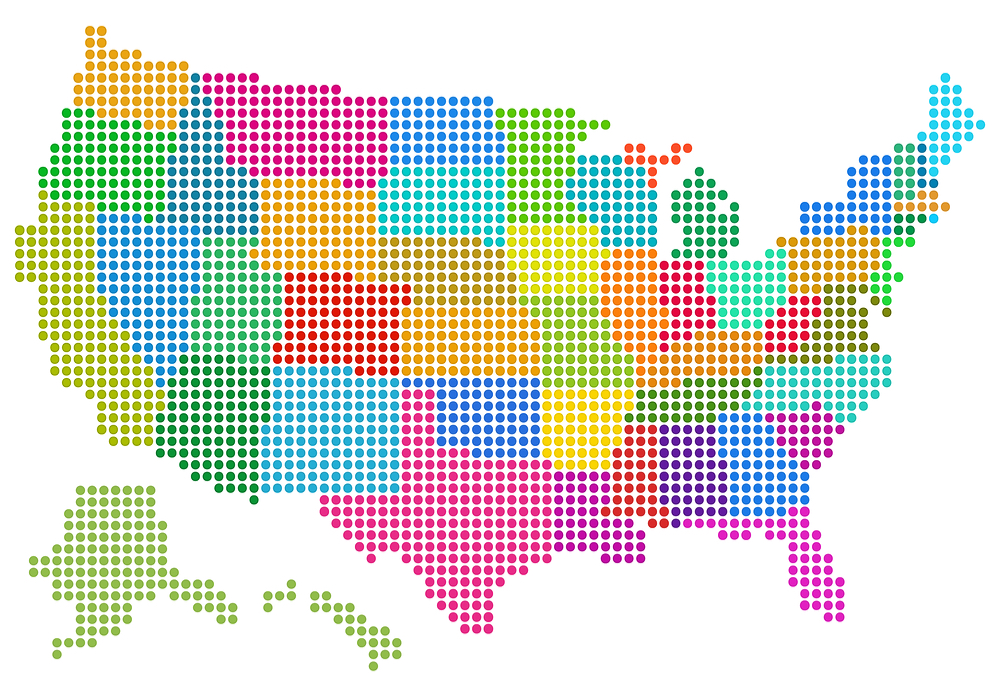 Map of United States