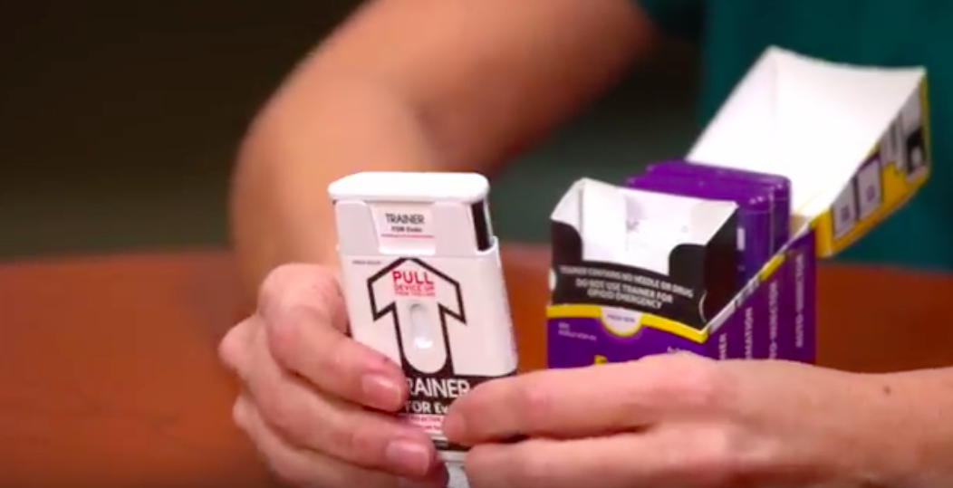 Evzio naloxone injector