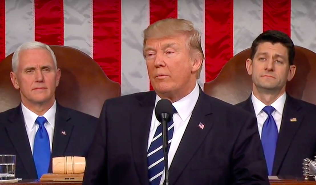 POTUS, VP Mike Pence and Speaker Paul Ryan