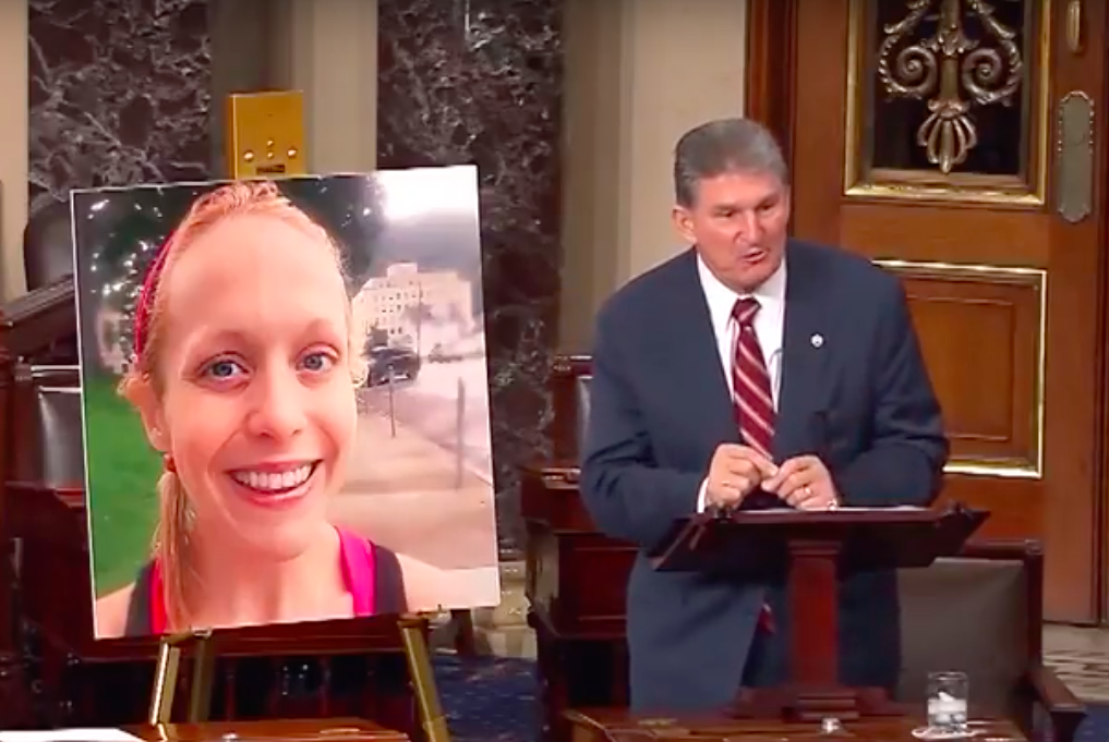 Senator Joe Manchin re-introducing Jessie's Law to Congress