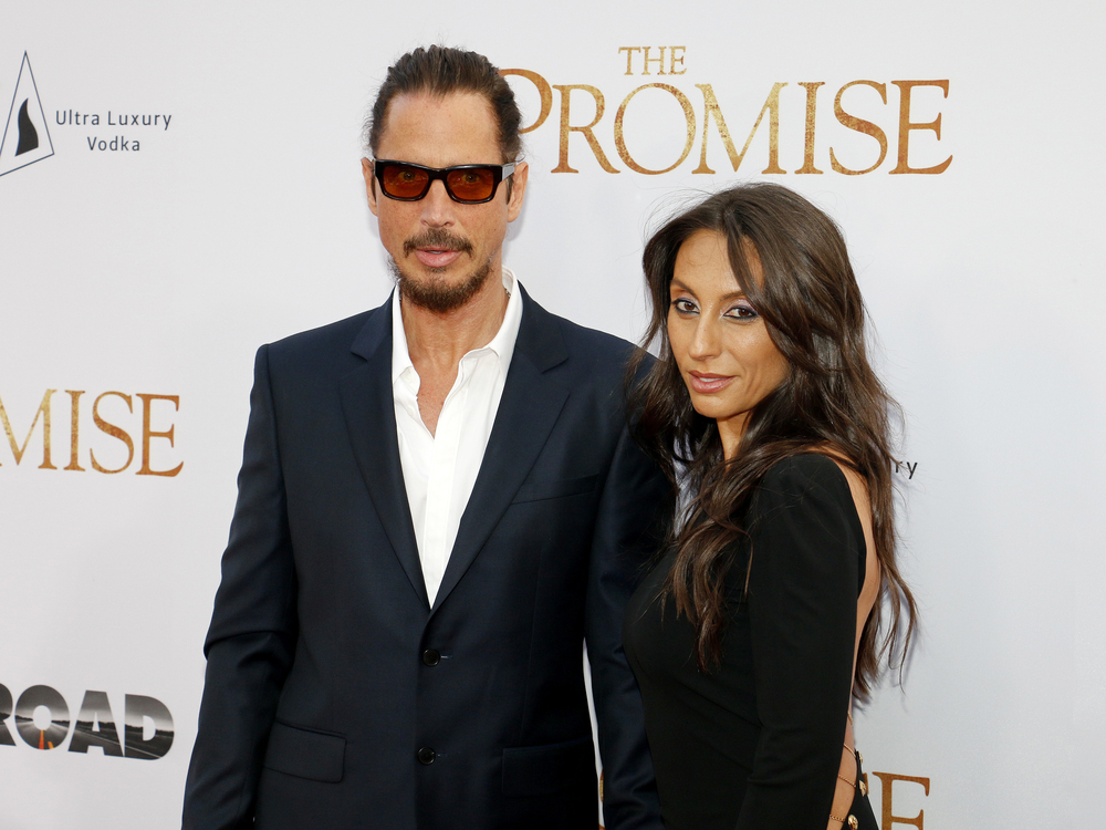Chris Cornell with wife Vicky Karayiannis-Cornell