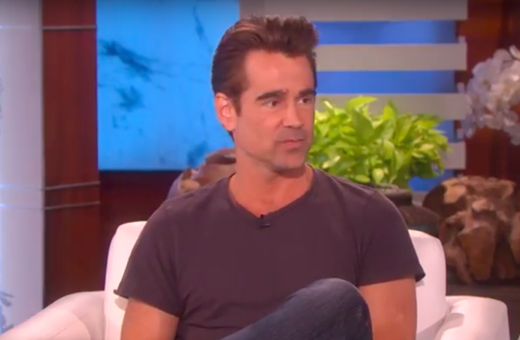 Colin Farrell on "Ellen"