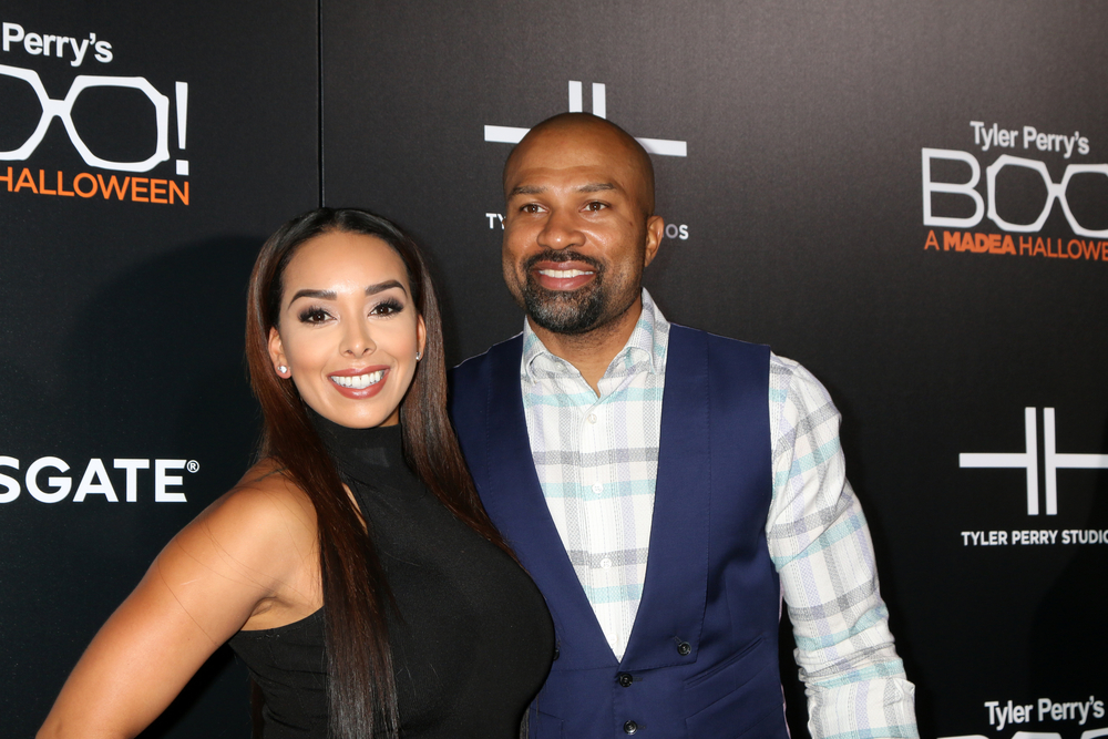 Derek Fisher and Gloria Govan