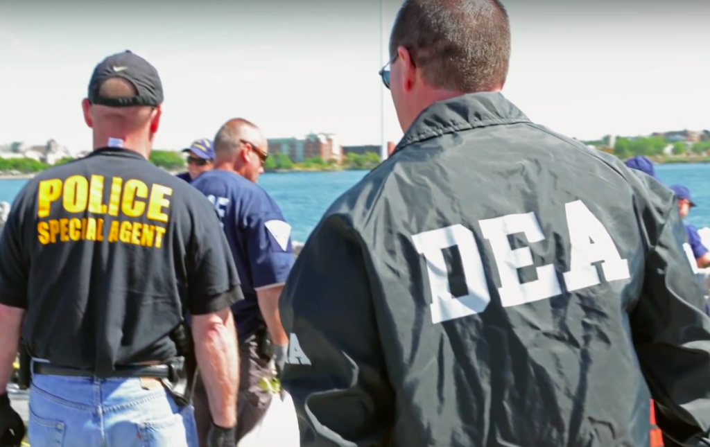A DEA agents and a police special agent working abroad.