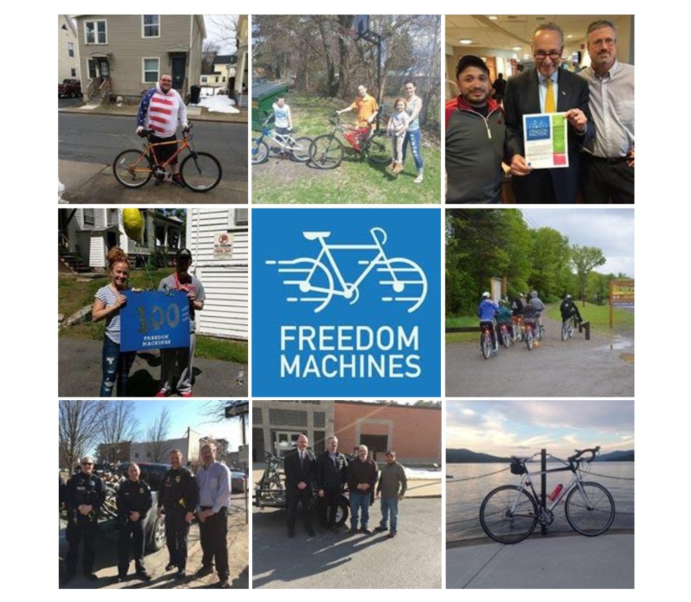 Freedom Machines picture collage