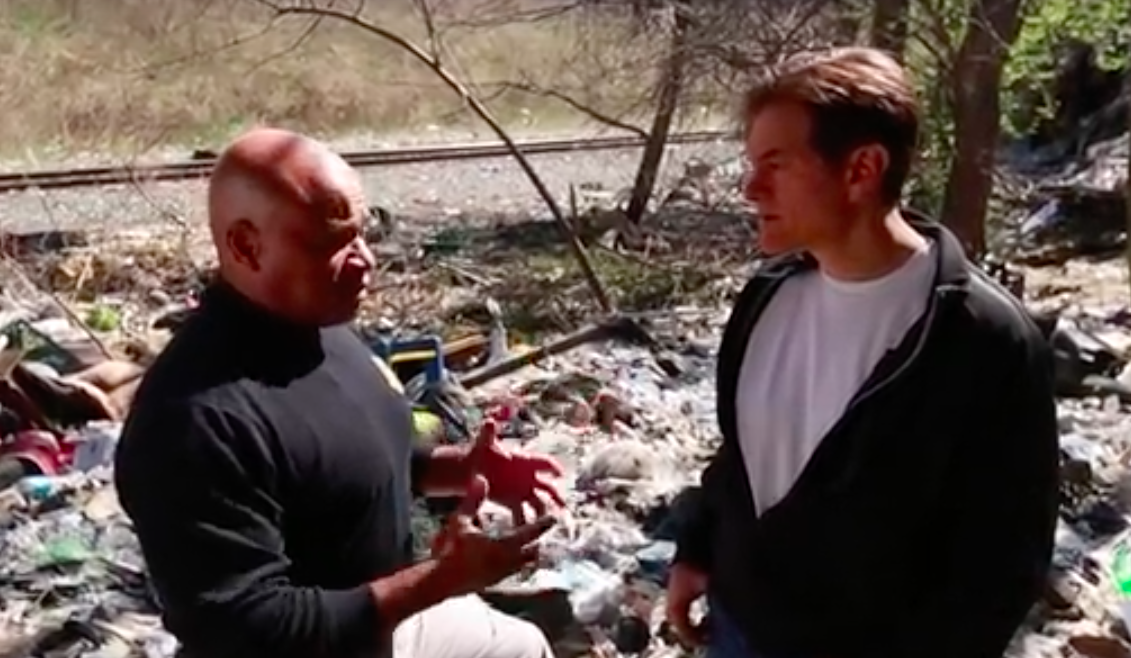 Dr. Oz visiting 2nd and Indiana