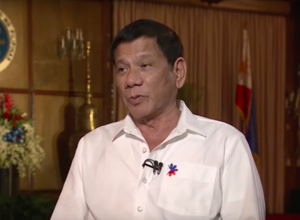 President Rodrigo Duterte
