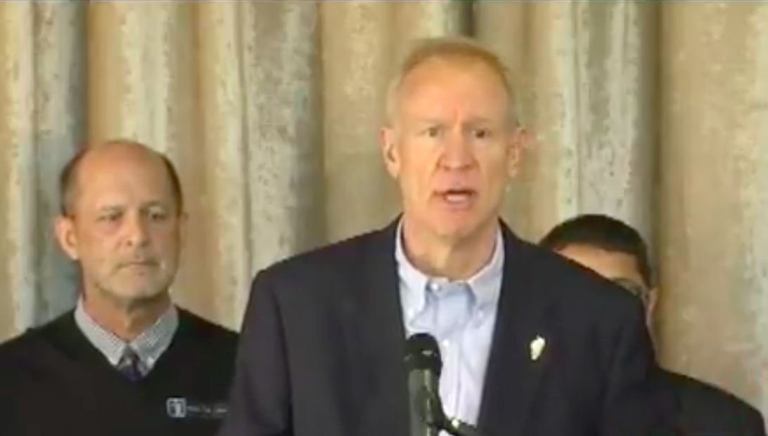 Governor Rauner announcing the task force