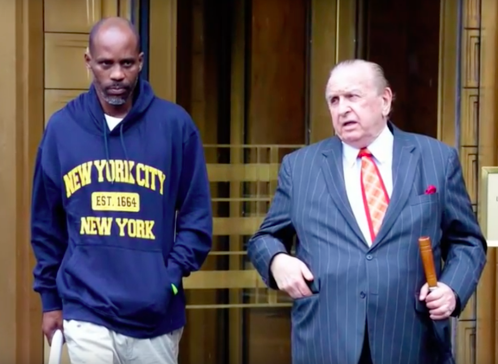 DMX and his lawyer Murray Richman
