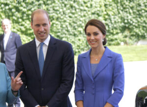 Prince William and his wife Kate Middleton