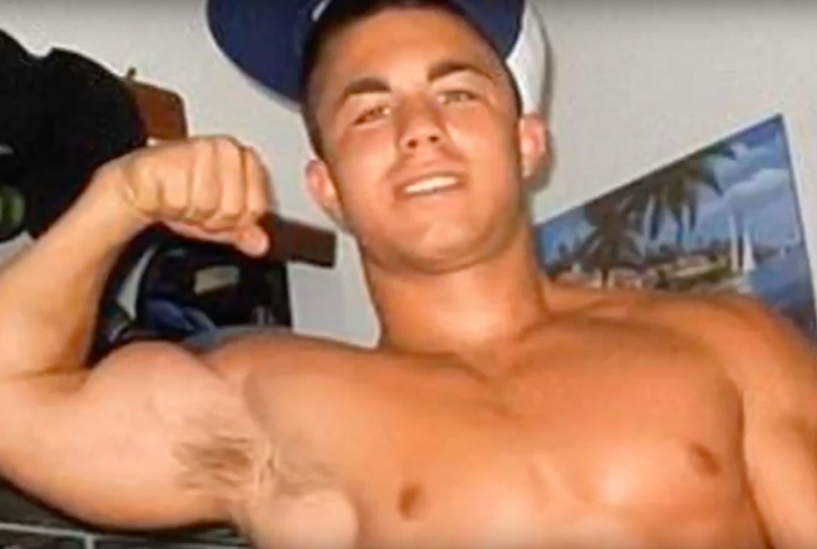 Douglas Dodd in his teen years