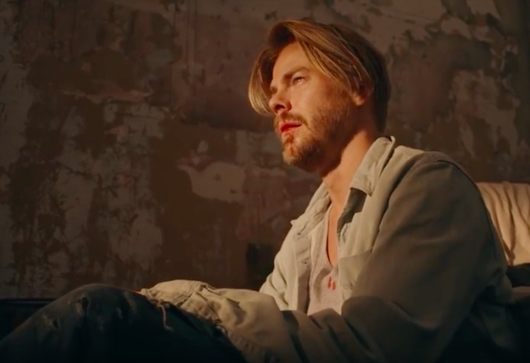 Derek Hough in a still from "Hold On"