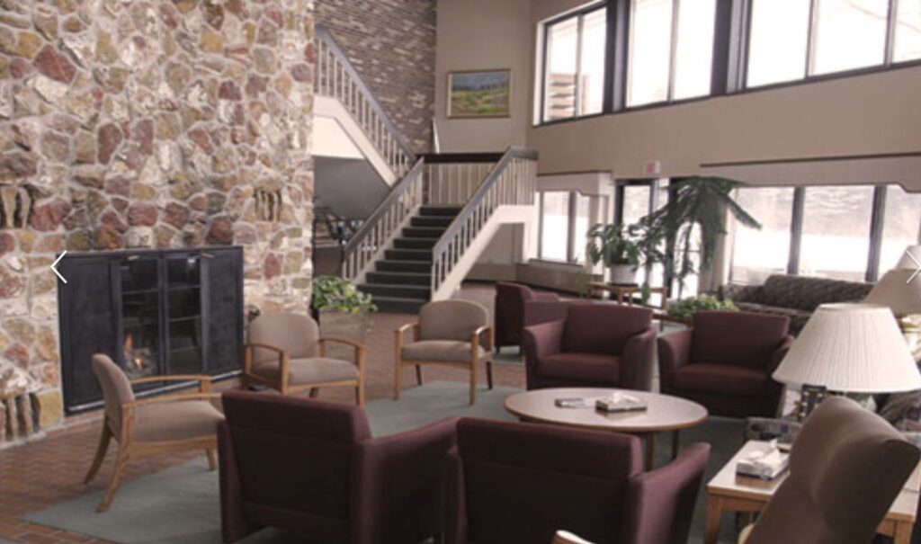 The living room of the Dan Anderson Renewal Center