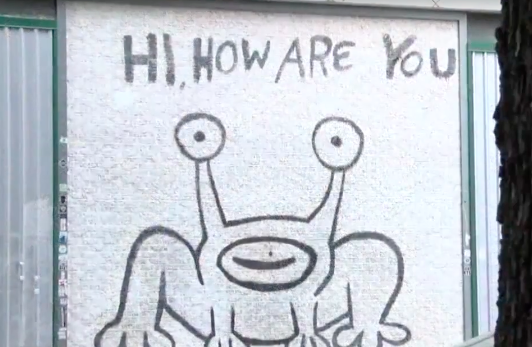 Daniel Johnston's famous art piece