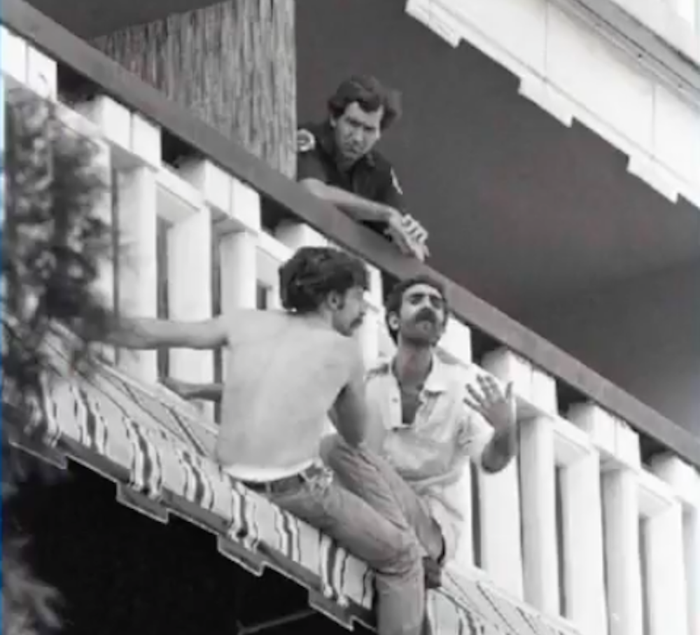 outside the Mutiny Hotel