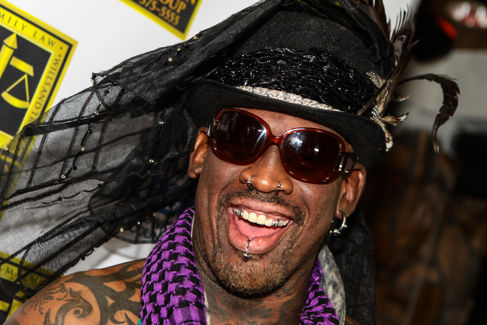 Dennis Rodman crashing a party Boca Raton Florida, United States