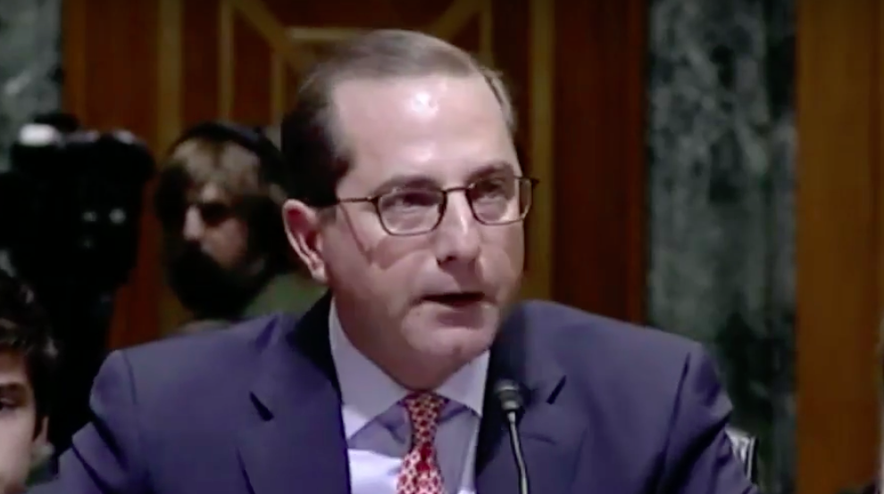 HHS Secretary Alex Azar