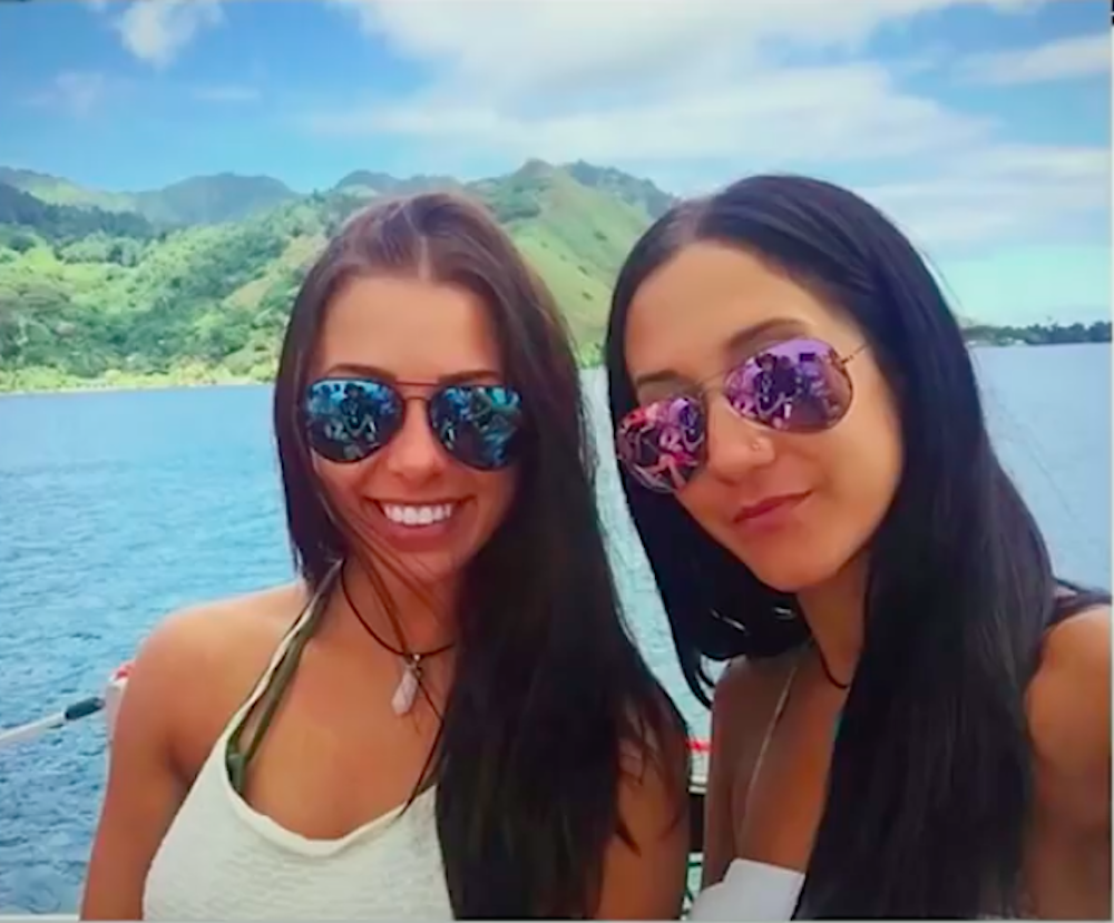 Melina Roberge and Isabelle Lagace