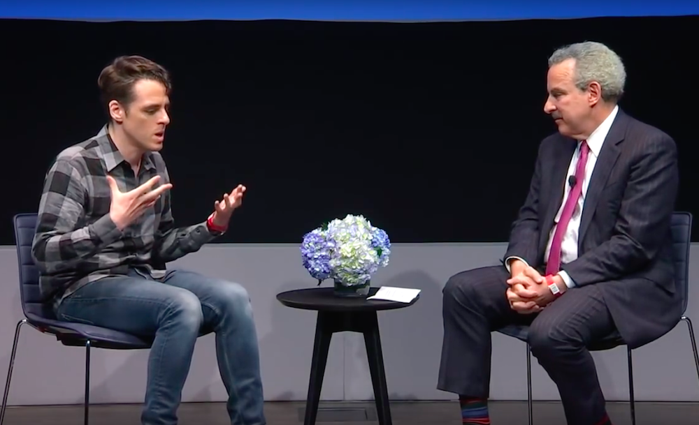 Steven Levenson and Dr. Harold Koplewicz