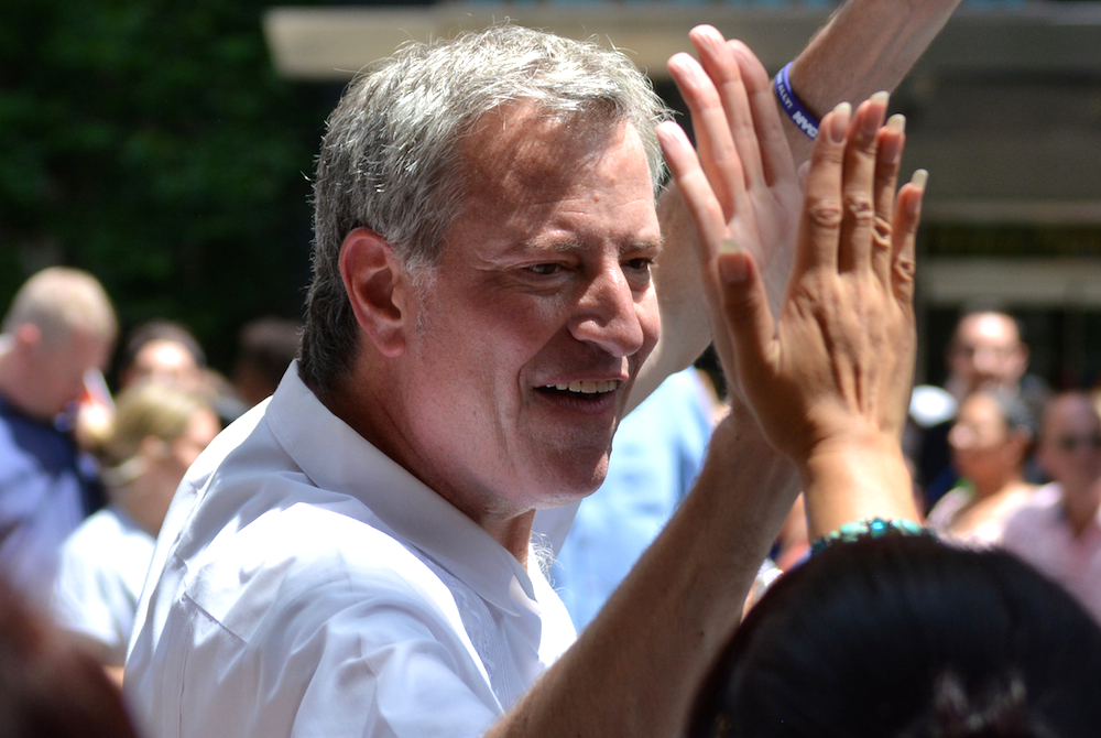 nyc mayor bill de blasio