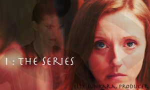 graphic with woman's face and text reading: I: The Series